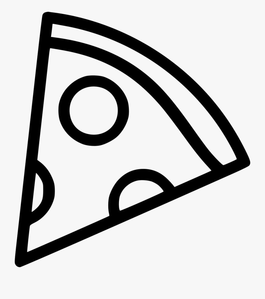Transparent Slice Of Pizza Clipart - White Pizza Clip Art, Transparent Clipart