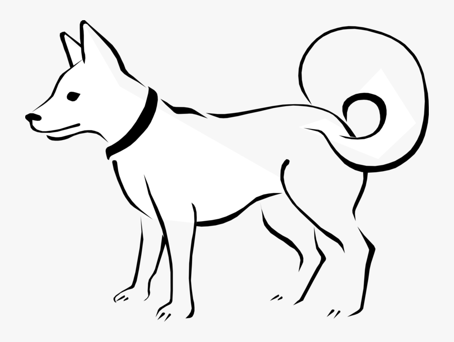 Pin Pets Clipart Black And Wh - Line Drawing Of Animals, Transparent Clipart