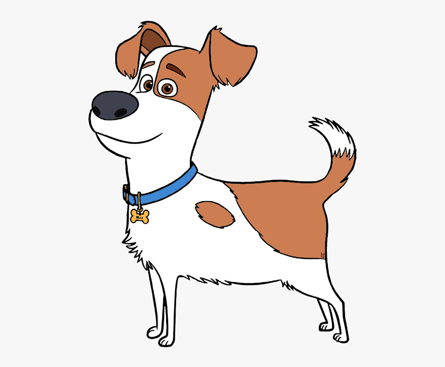 The Secret Life Of Pets Clip Art Image - Max Secret Life Of Pets Cartoon, Transparent Clipart