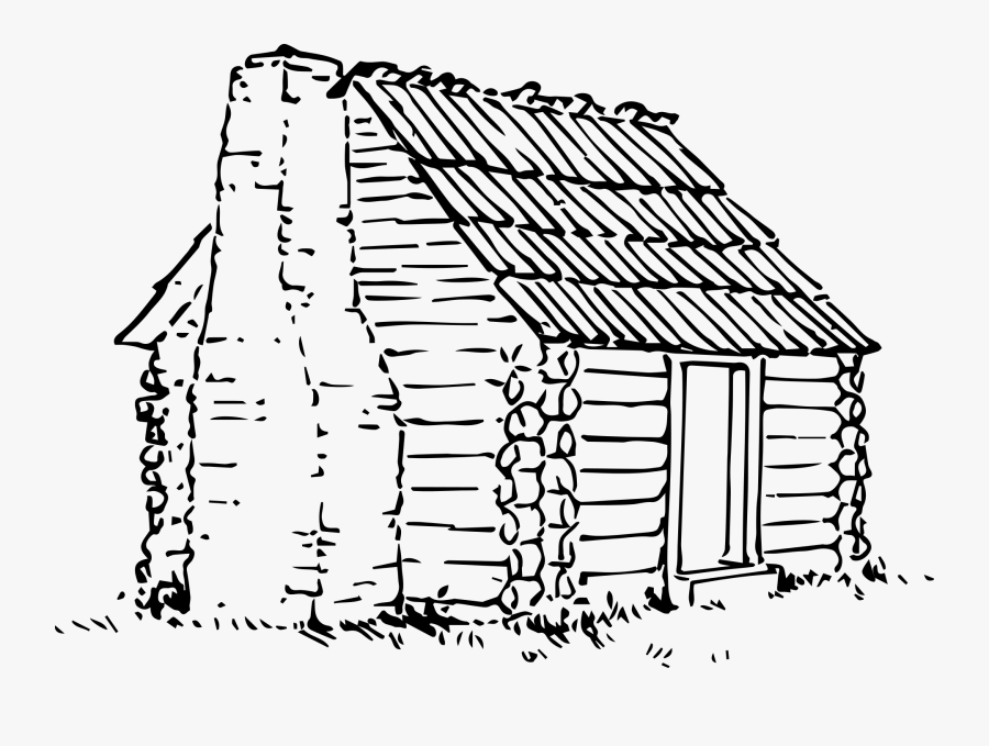 Log Cabin Image Free Download - Log Cabin Drawing, Transparent Clipart