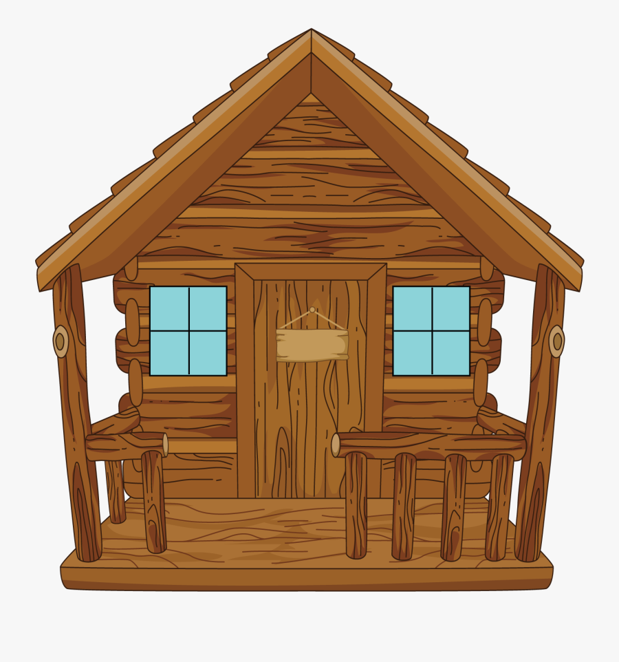 Cabin Clipart Lodging - Transparent Cabin, Transparent Clipart