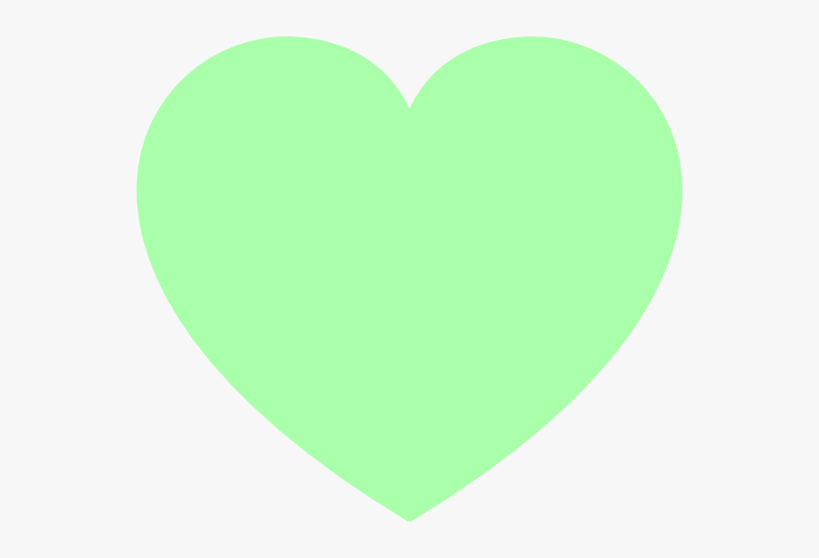 Green Heart Svg Clip Arts - Heart, Transparent Clipart