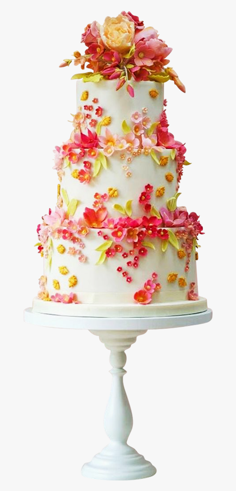Wedding Cake Png - Rosalind Miller Piping Cakes, Transparent Clipart