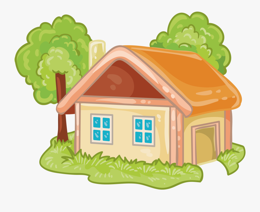Transparent Casa Clipart - Cartoon House Transparent Background, Transparent Clipart