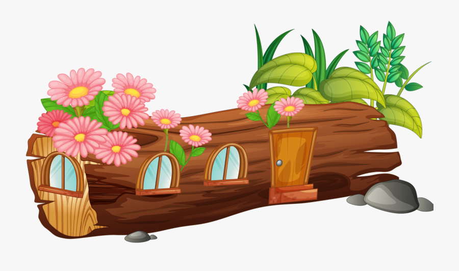 Cabin Clipart Scenary, Transparent Clipart