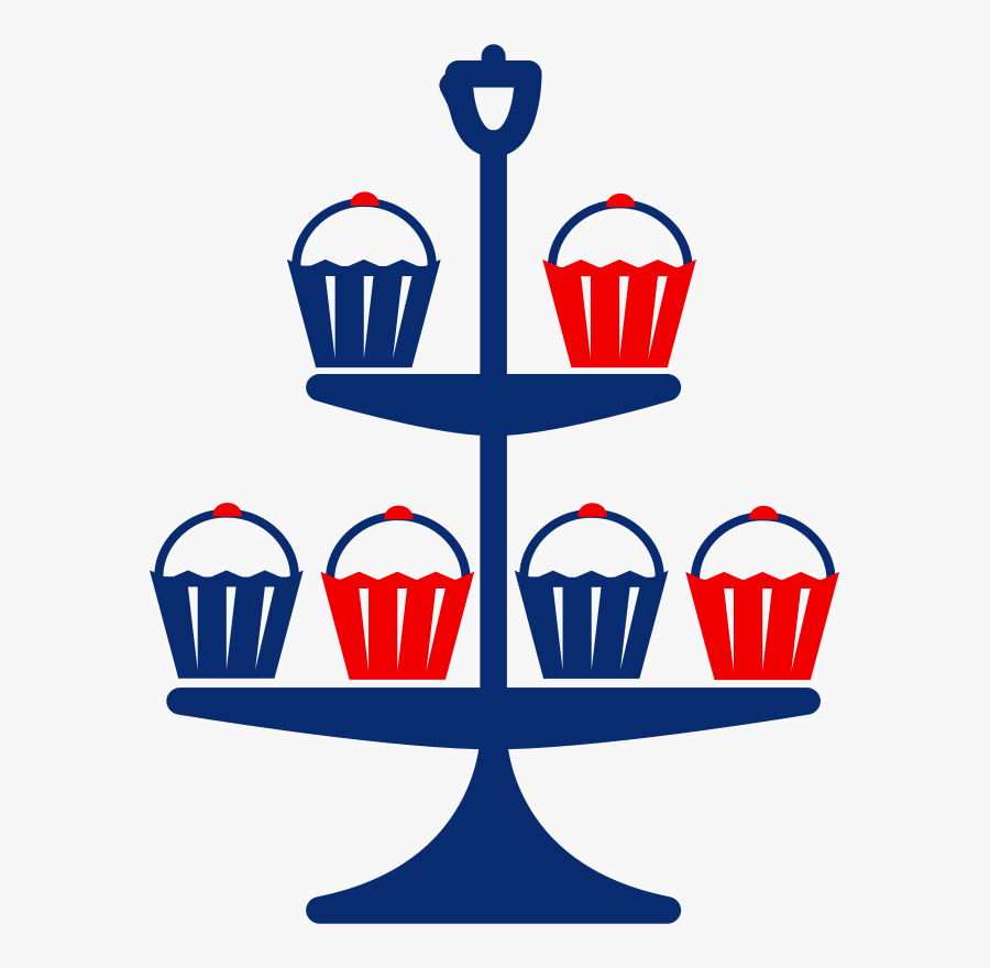 Area,text,artwork - Cupcake Stand Png Clipart, Transparent Clipart