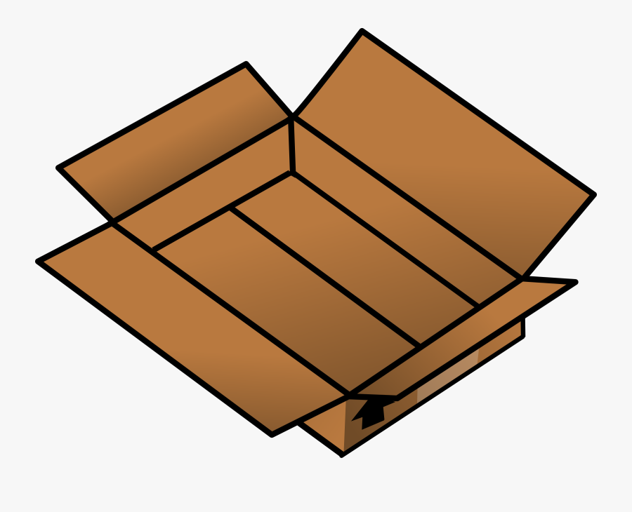 Box - Clipart - Box Open Clipart, Transparent Clipart