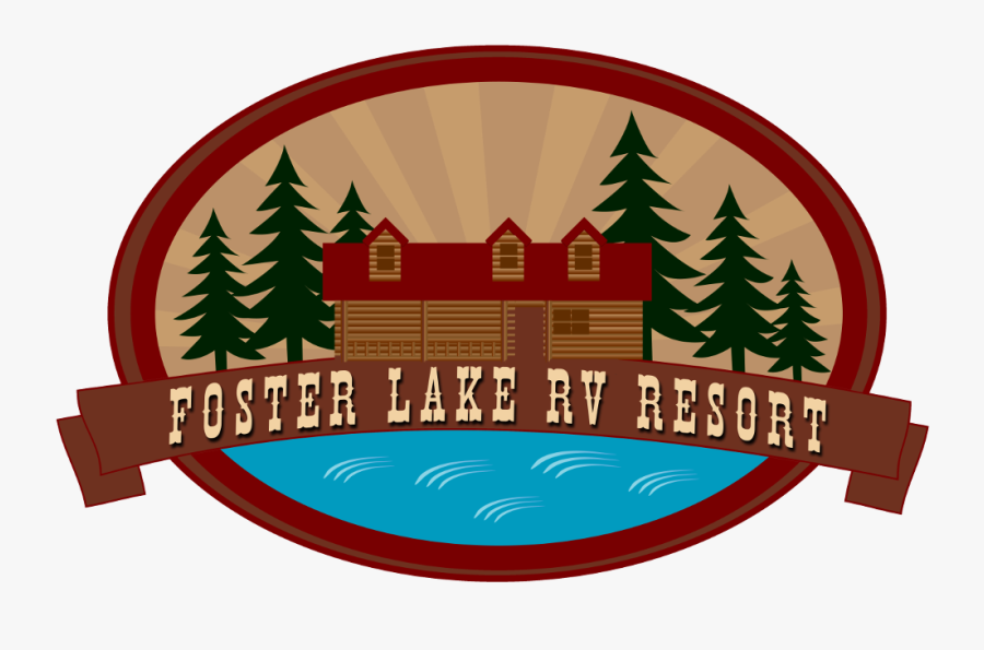 Foster Lake Rv Resort - Lake Cabin Clipart, Transparent Clipart