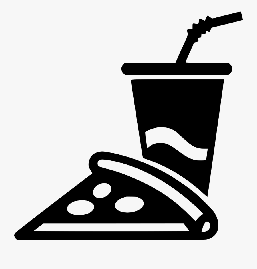 Pizza Slice Paper Cup Soda Svg Png Icon Free Download - Icon French Fries Png, Transparent Clipart