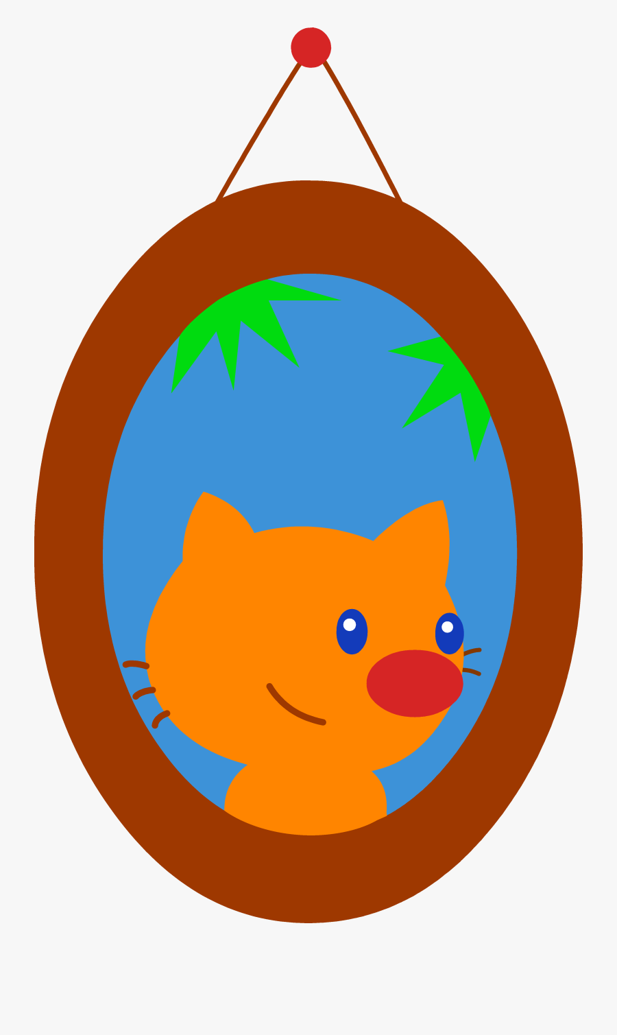 Self Portrait Clipart - Framed Art Clip Art, Transparent Clipart