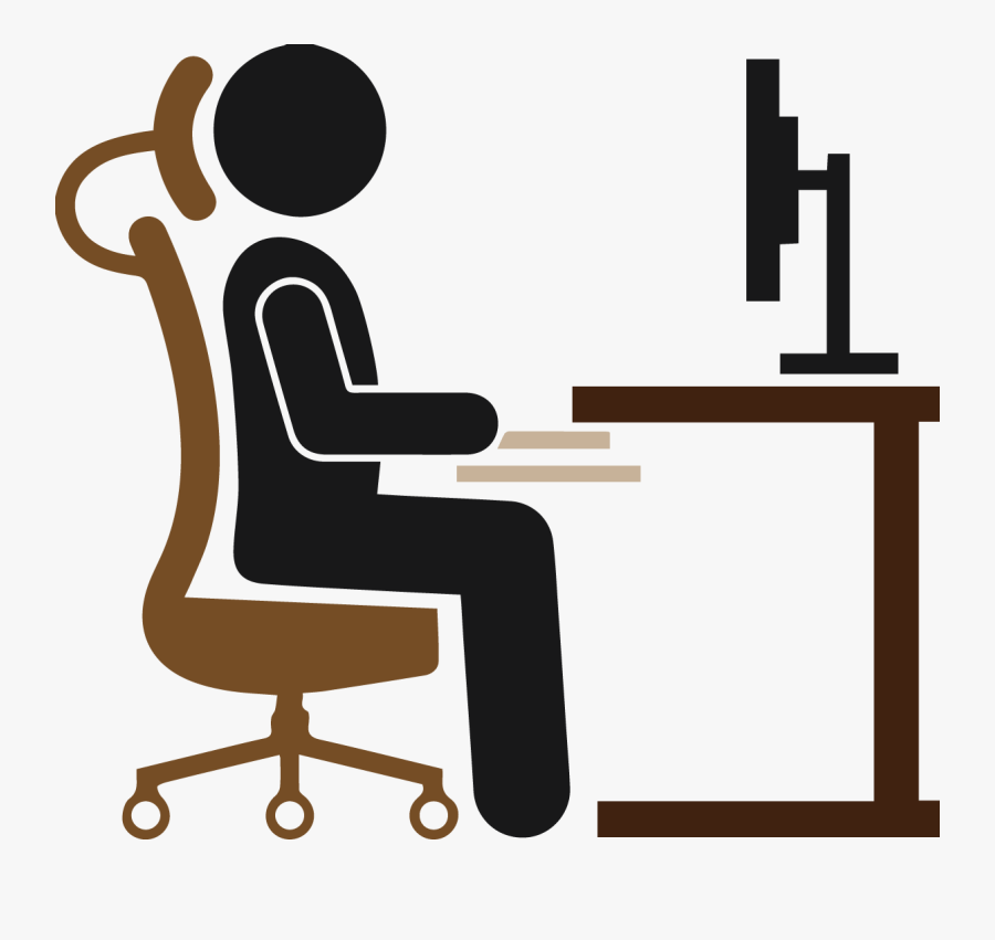 Transparent Office Room Clipart - Ergonomia Icon, Transparent Clipart