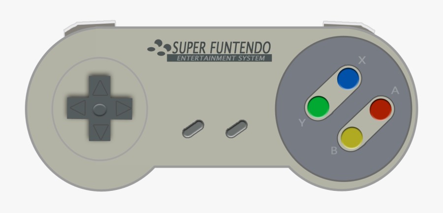 Nes Controller Clipart - Transparent Background Snes Controller Png, Transparent Clipart