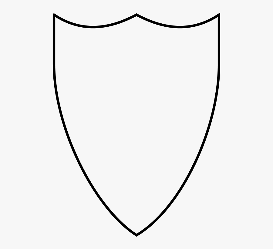 Swiss Shield - Transparent Transparent Background Shield Outline Png, Transparent Clipart