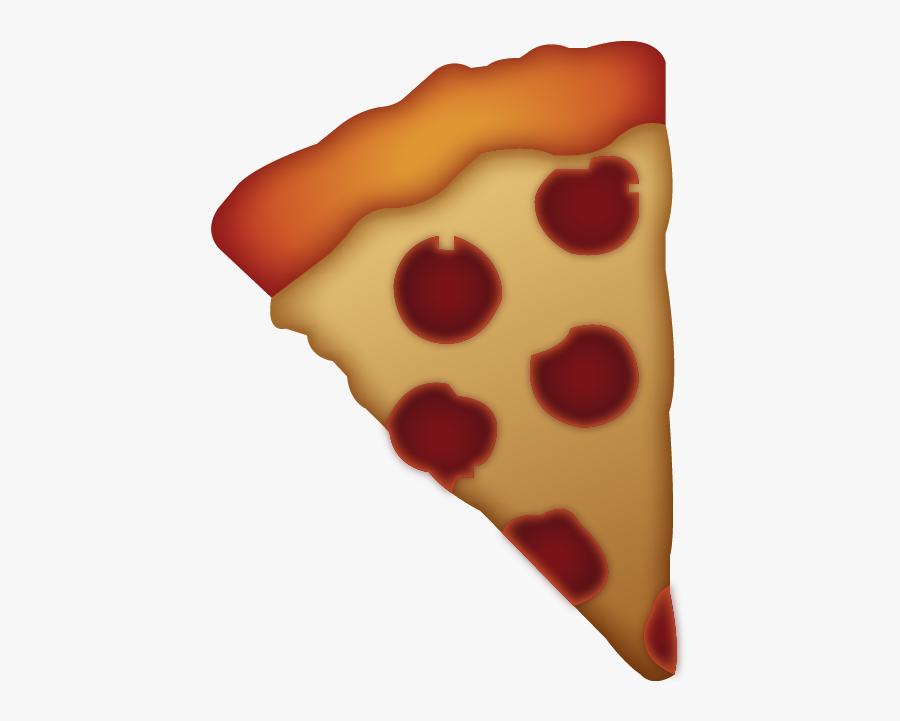 Download Slice Of Pizza Emoji - Emoji Pizza, Transparent Clipart
