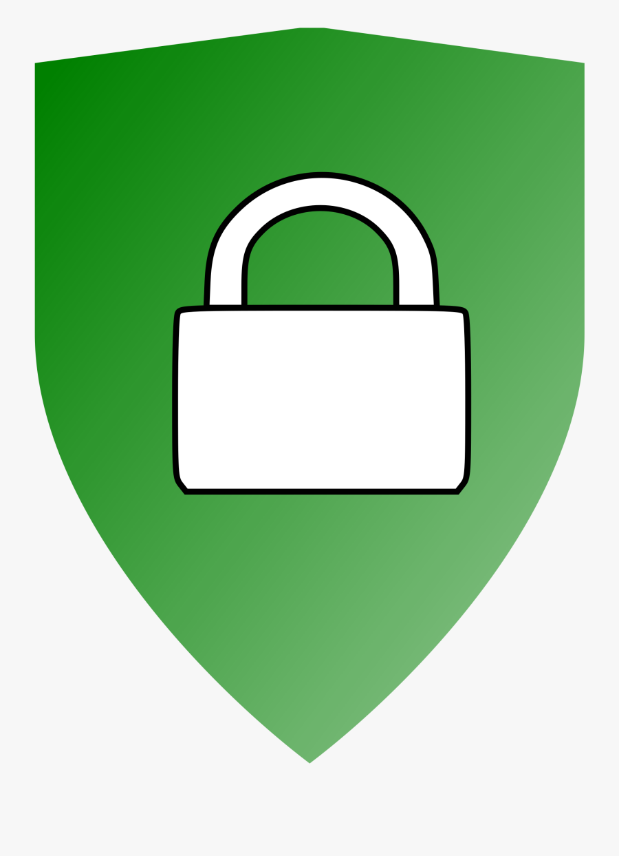 Security Shield Clipart Clip Art - Secured Clipart, Transparent Clipart