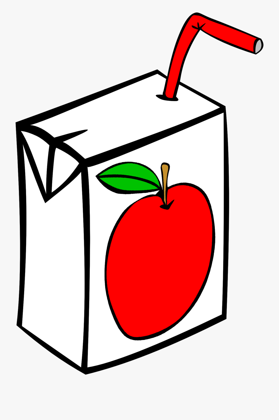 Juice Box Hero - Apple Juice Clipart, Transparent Clipart