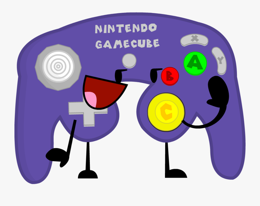 Controller Clipart Gamecube - Object Show Gamecube Controller, Transparent Clipart