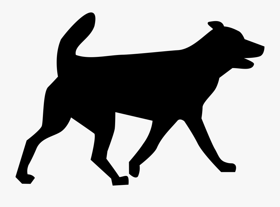 Dogs Gallery - - Dog Silhouette Transparent Background, Transparent Clipart