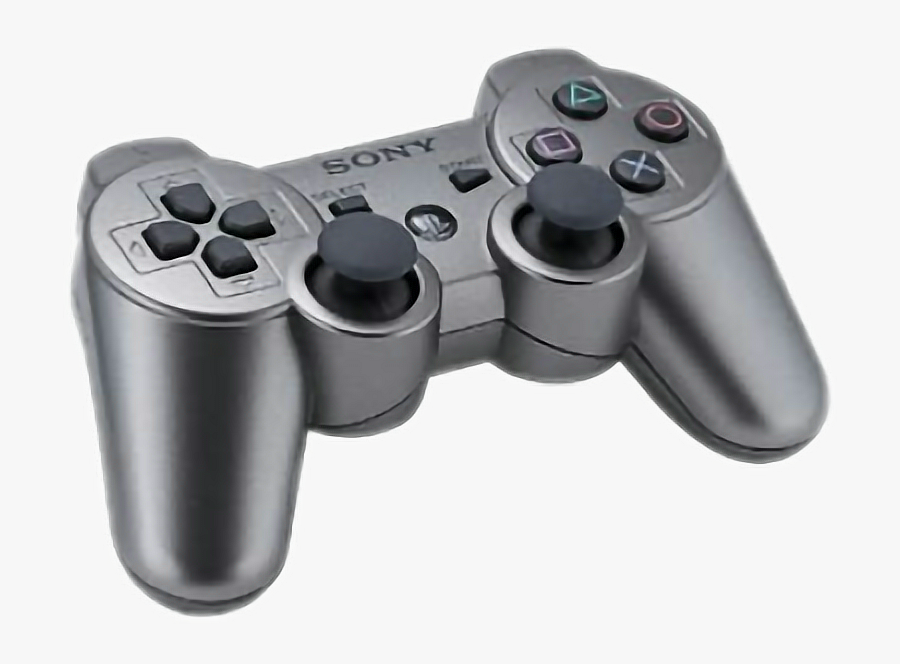 Transparent Controller Clip Art Png - Ps3 Controller Gunmetal, Transparent Clipart
