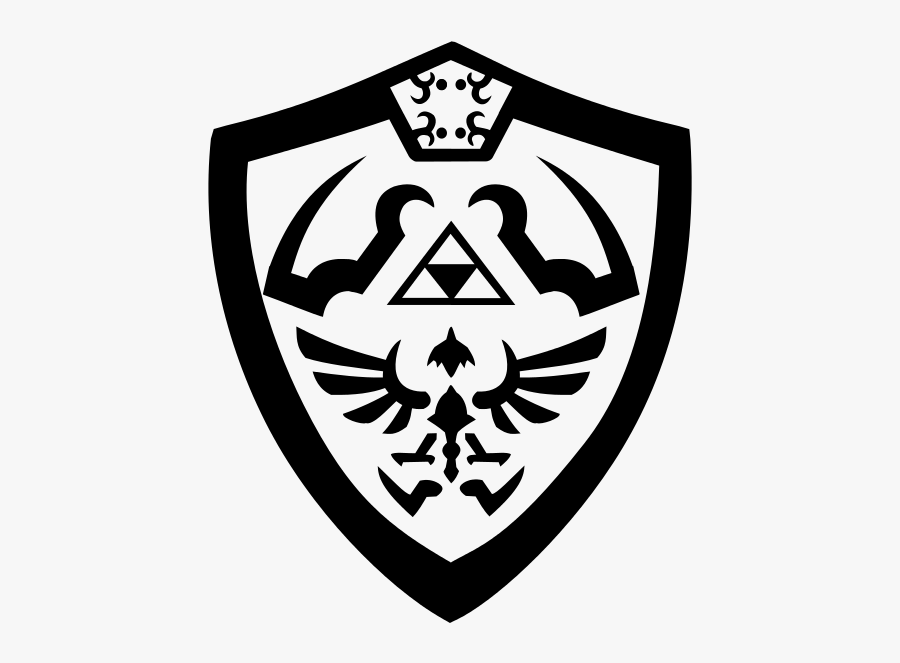 Hylian Shield - Zelda Shield Svg, Transparent Clipart