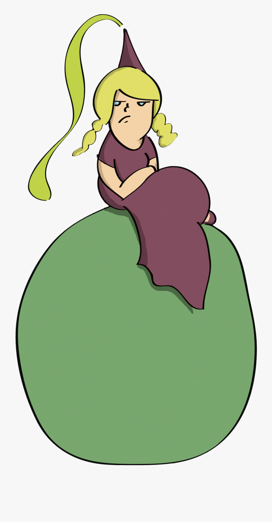 The Princess And The Pea Fairy Tale Clip Art - Cartoon, Transparent Clipart