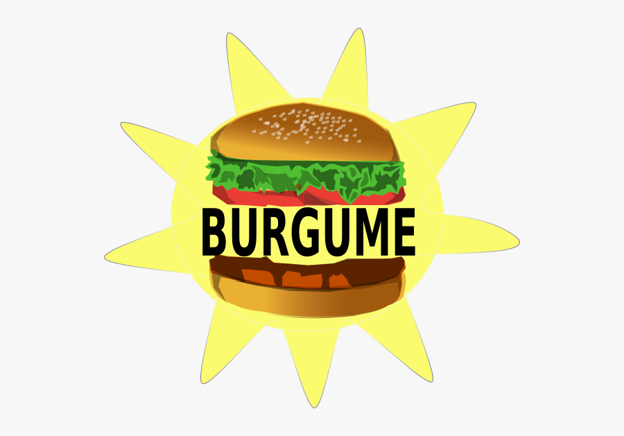 Burger Clip Art, Transparent Clipart
