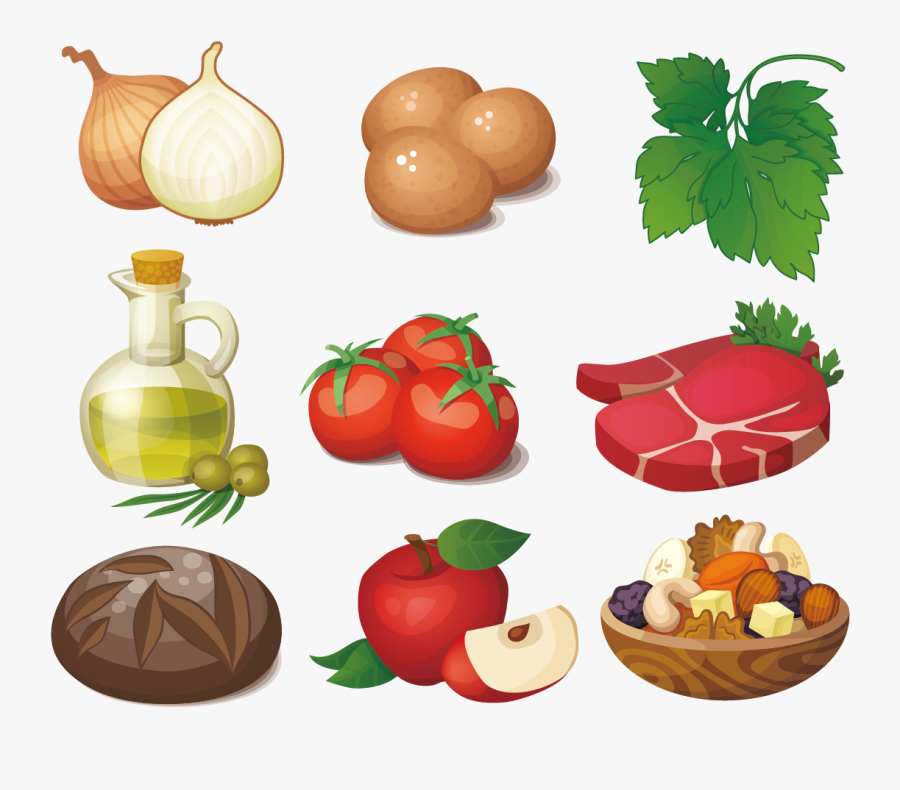 Transparent Unhealthy Food Clipart - Food Ingredient Clipart, Transparent Clipart