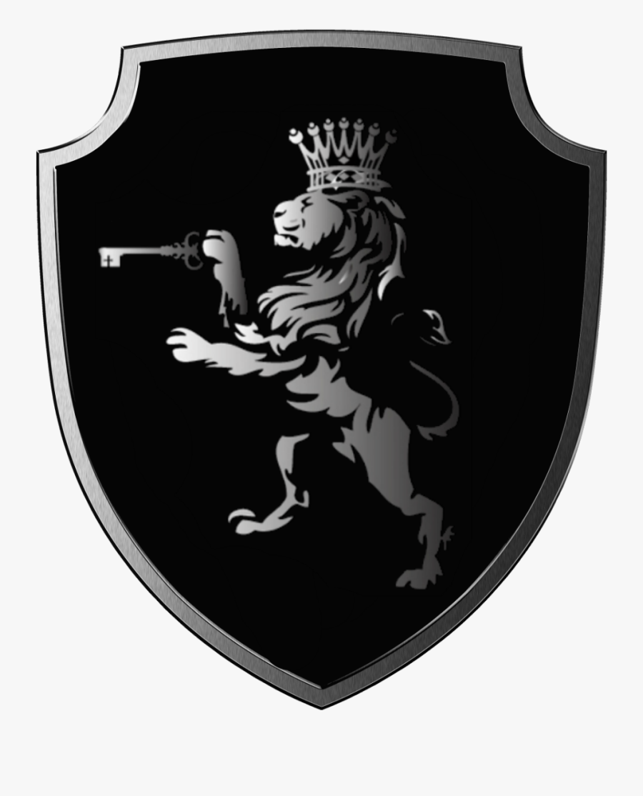 Shield Clipart Lion - Lion On Shield Logos Free, Transparent Clipart