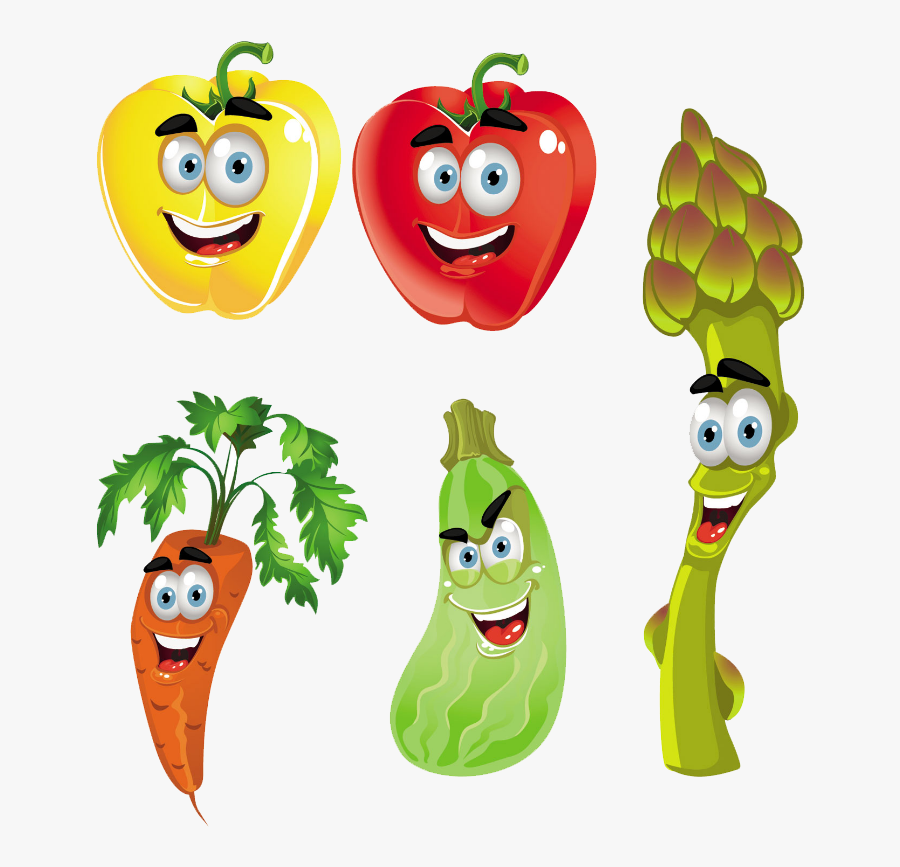 Clip Art Vegetable Fruit Clip Art - Animation Animated Fruits And Vegetables, Transparent Clipart