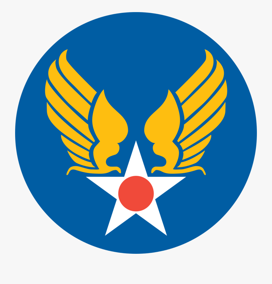 Free Vector Us Army Air Corps Shield Clip Art - Hap Arnold Wings Png, Transparent Clipart