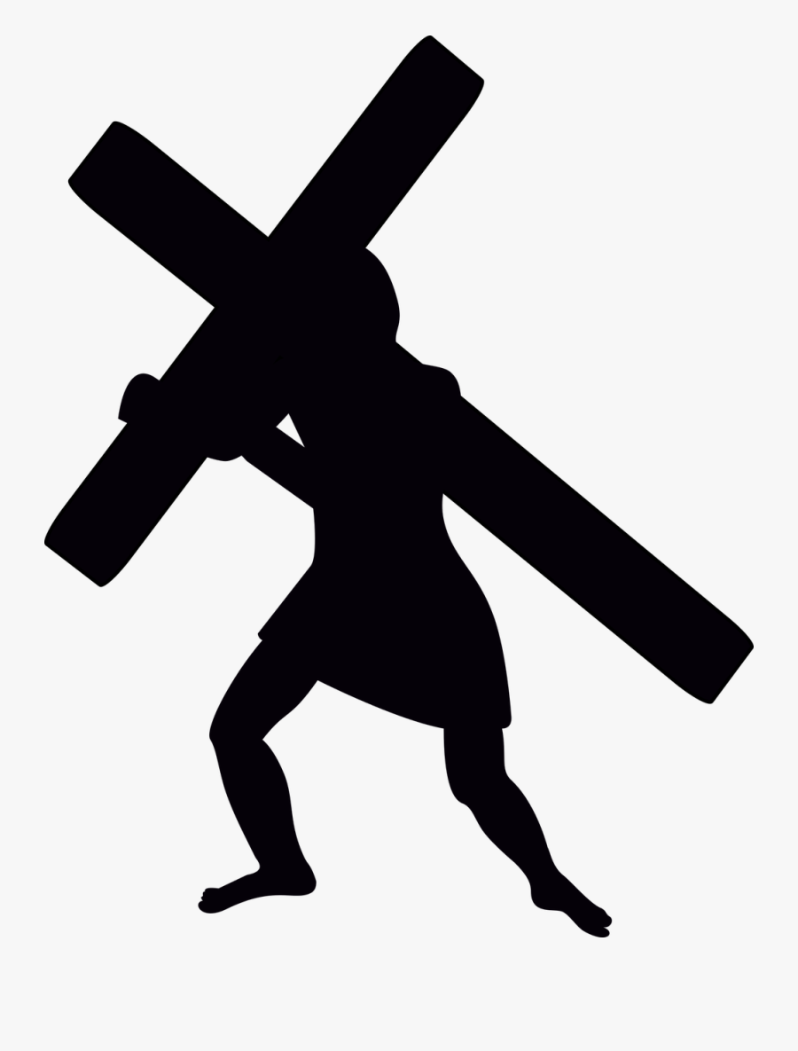 Good Friday Passion Mime - Jesus Silueta, Transparent Clipart