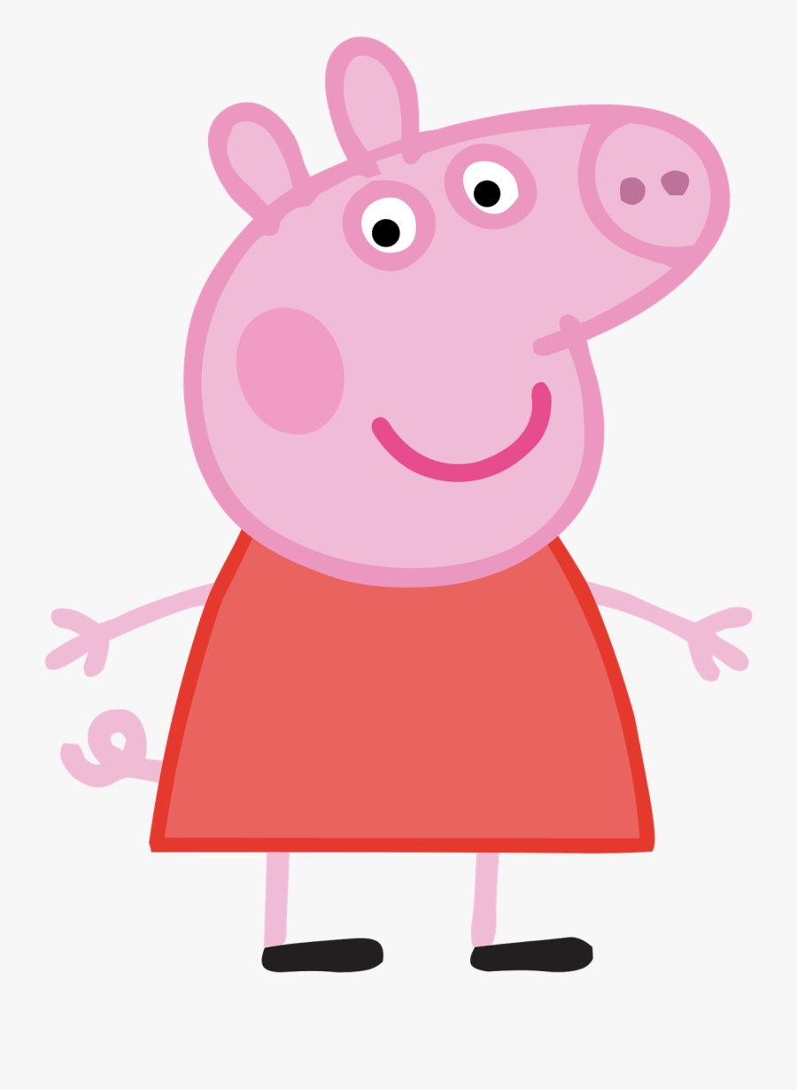 Cartoon Characters - Peppa Pig High Resolution, Transparent Clipart