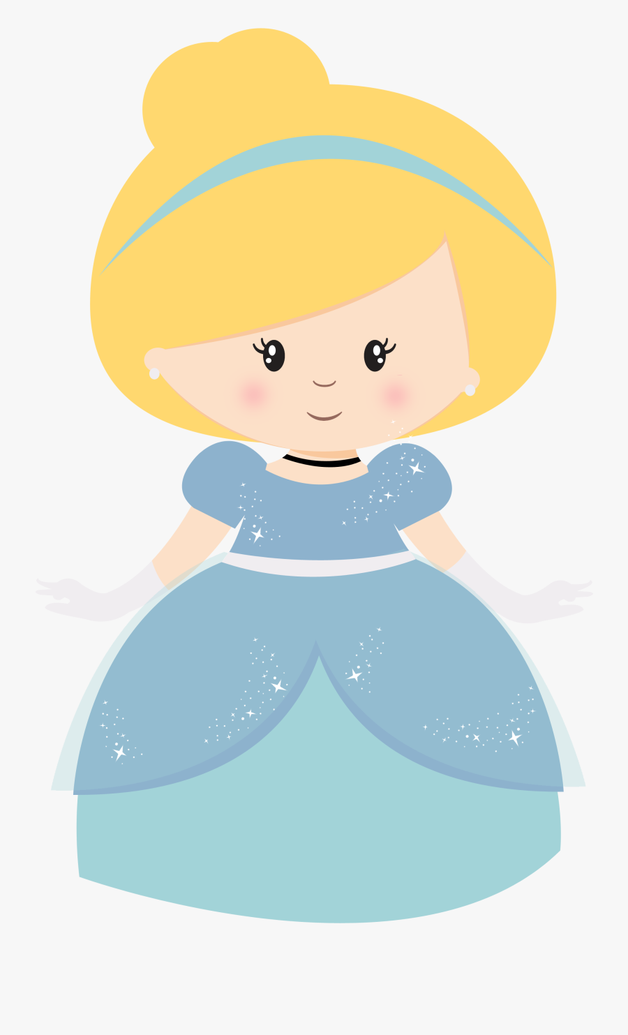 Transparent Jasmine Clipart - Chibi Disney Princess Vector, Transparent Clipart