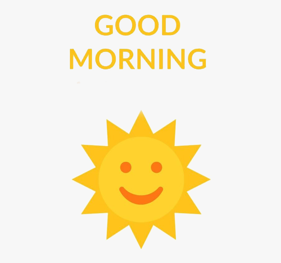 Good Morning English Art Word Clipart Image And Transparent Guten