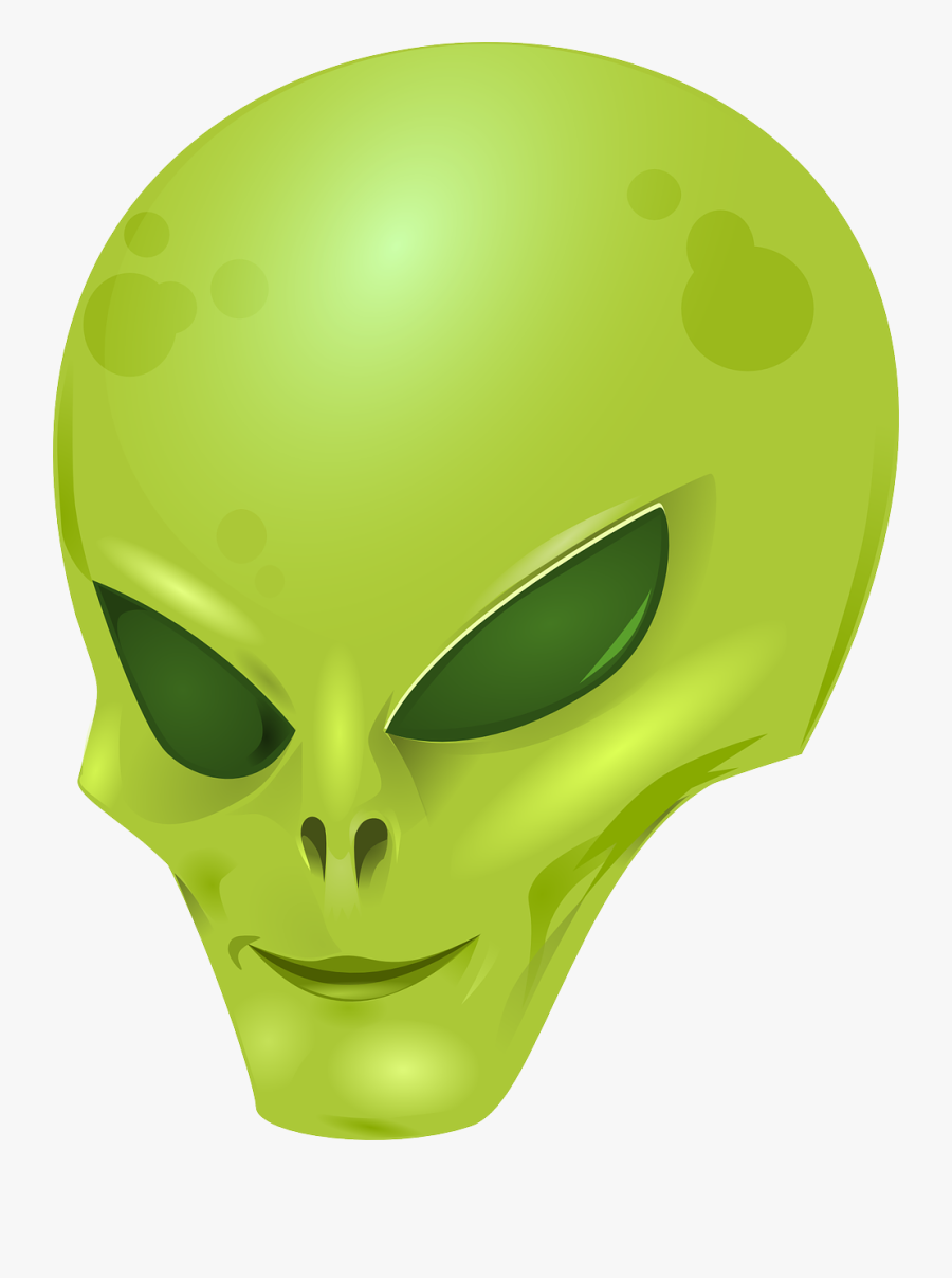 Alien Head Png, Transparent Clipart