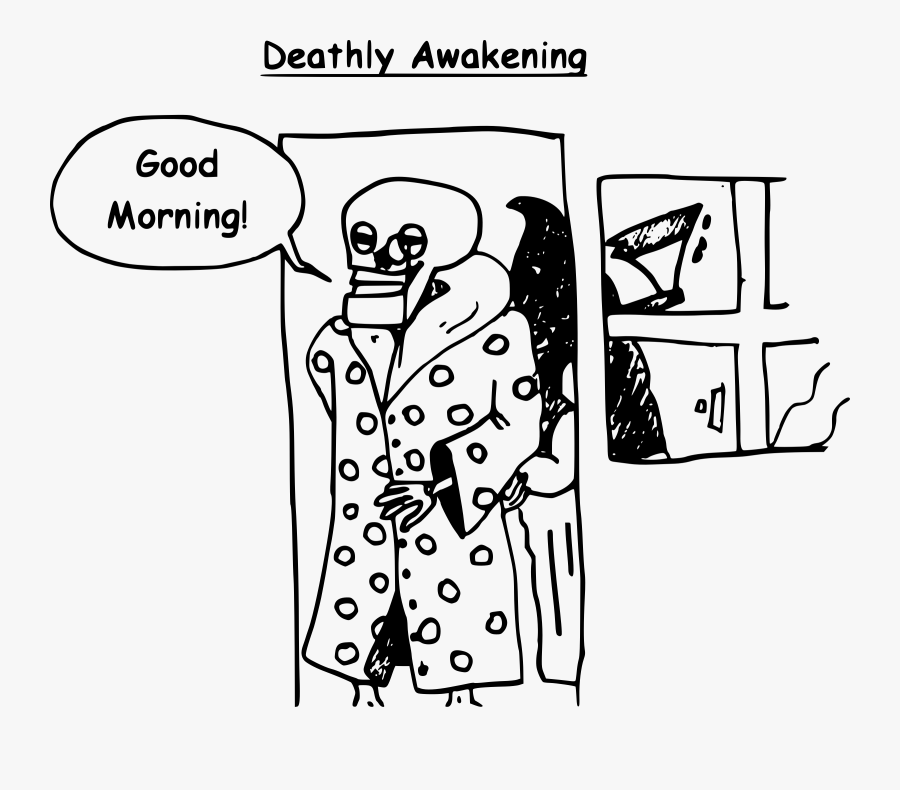 Good Morning Clip Arts - Good Morning Comic Trip, Transparent Clipart