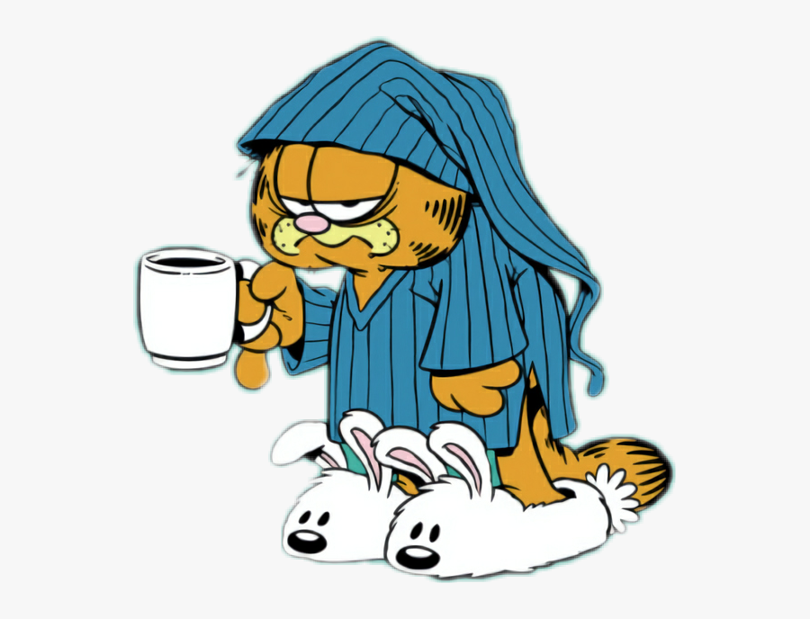 Transparent Morning Clipart - Cartoon Characters With Coffee, Transparent Clipart