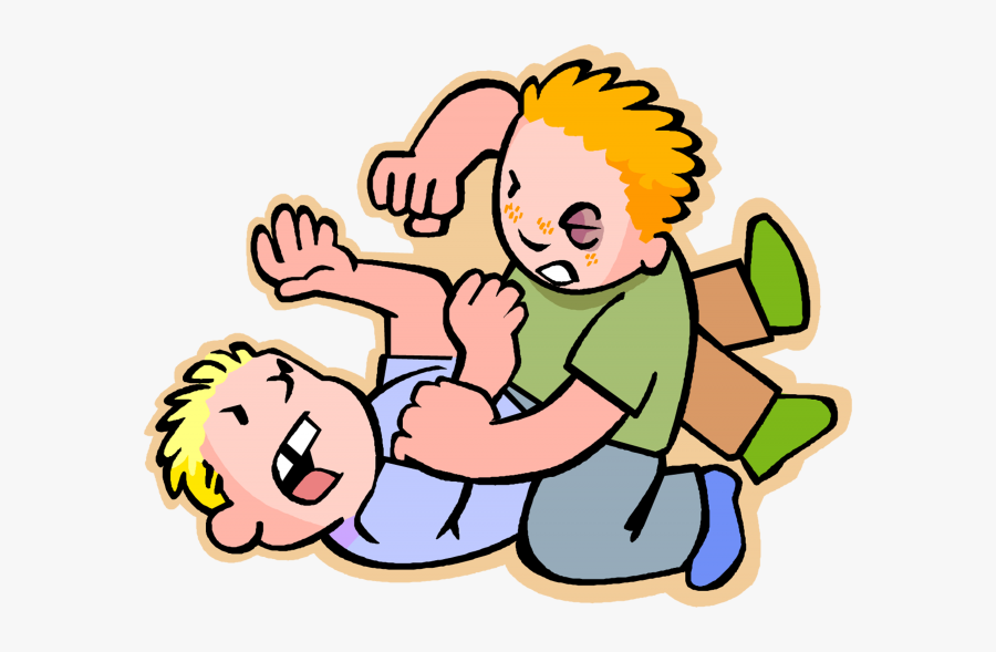 Kids-fighting - Bullying Clipart, Transparent Clipart