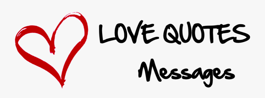 Lovequotesmessages - Love Quotes Png Logo, Transparent Clipart