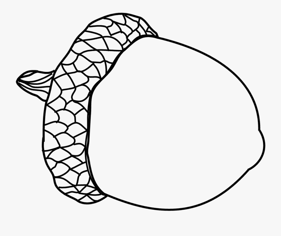 Drawing At Getdrawings Com - Acorns Black And White, Transparent Clipart