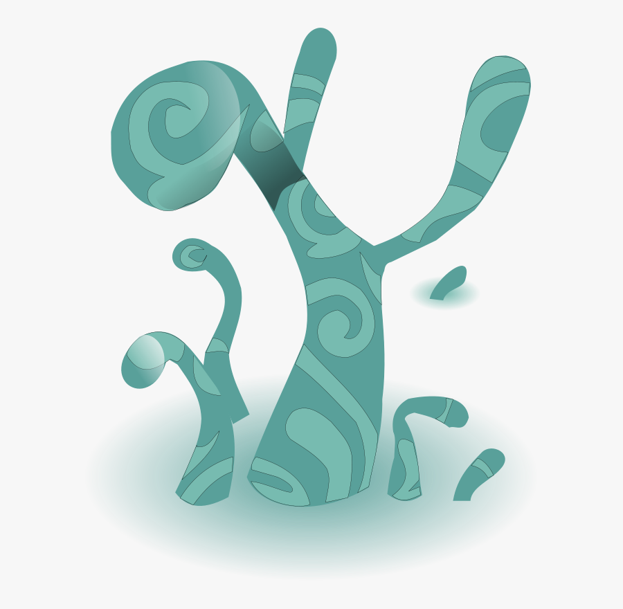 Free Clip Art "iram Alien Tree - Alien Tree Clipart, Transparent Clipart