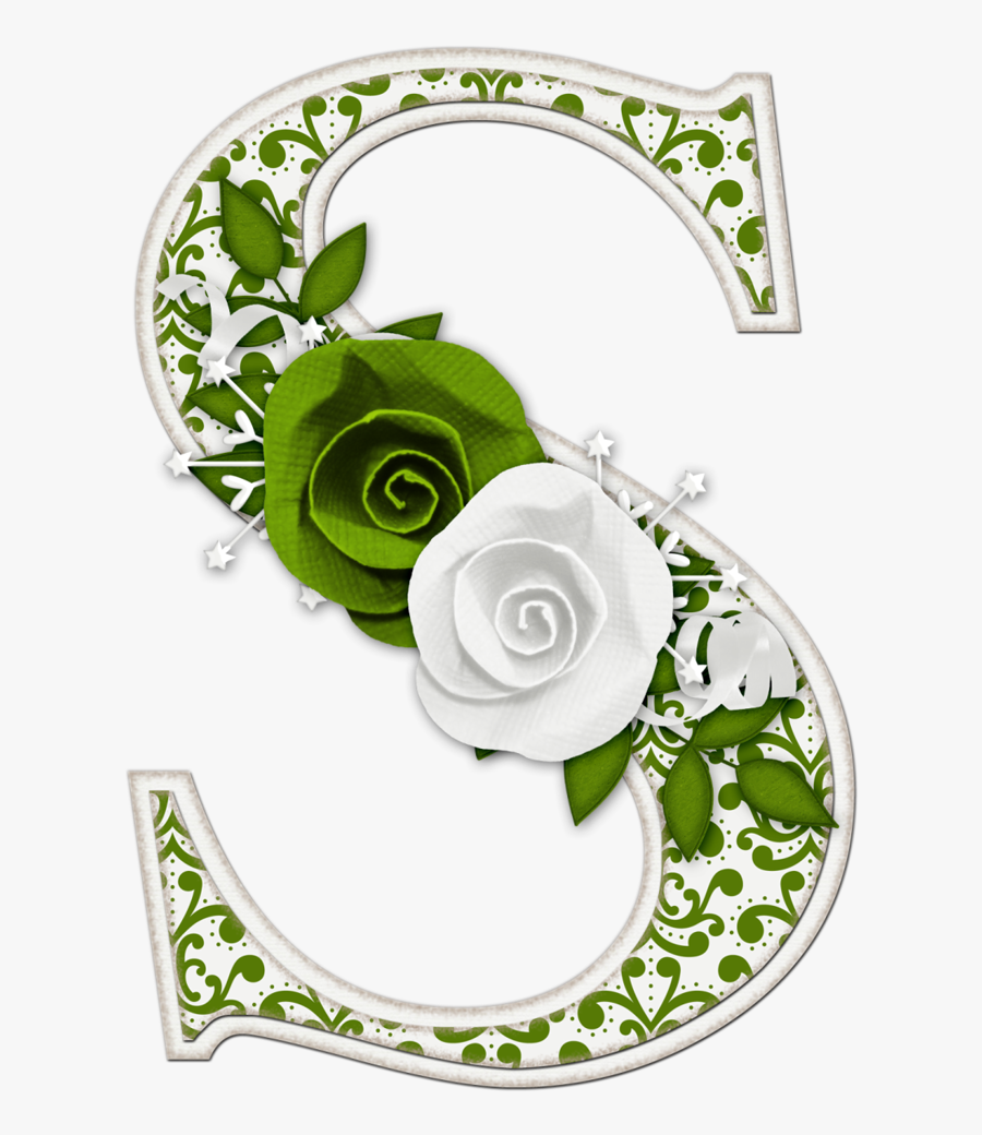 Transparent Floral Alphabet Clipart - Whatsapp Good Morning Sunday, Transparent Clipart