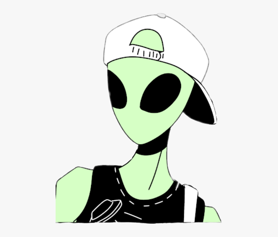 Clip Art Aliens Tumblr - Alien Cute, Transparent Clipart