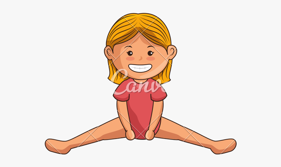 Clip Art Girl Gymnast - Baby Crying Animated Stickers, Transparent Clipart