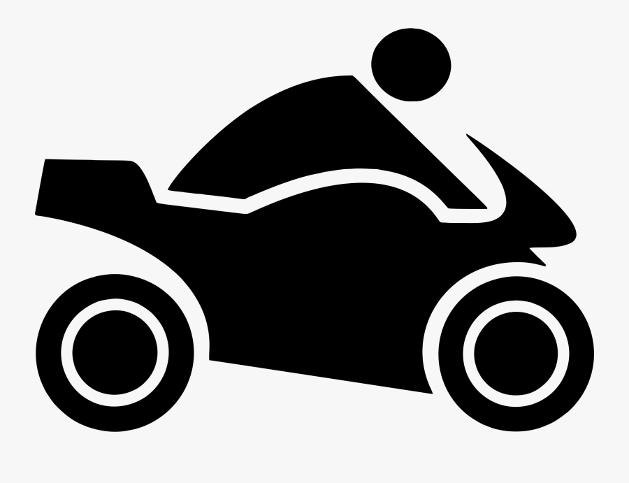 Hog Images - Motorbike Icon, Transparent Clipart