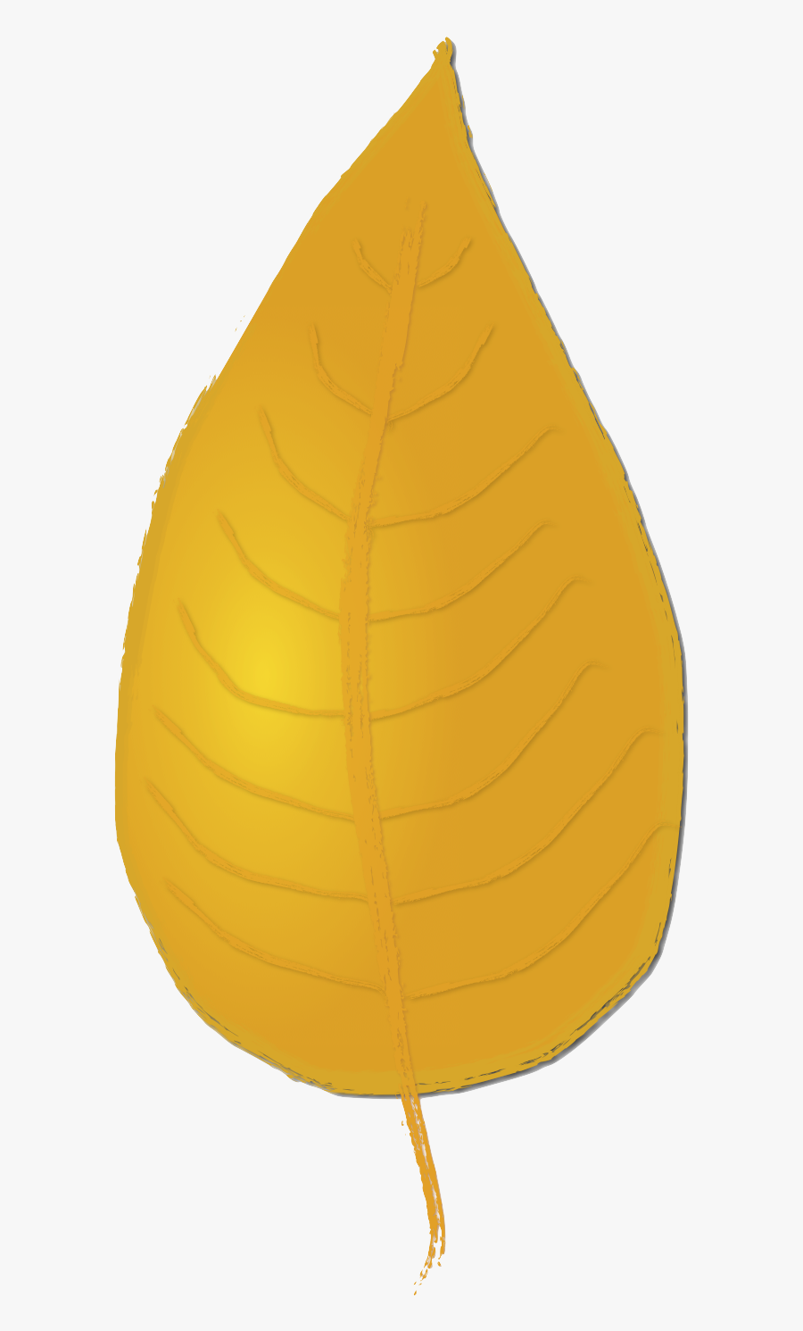 Thanksgiving Leaves And Acorns Clipart - Yellow Birch Leaf Clip Art, Transparent Clipart