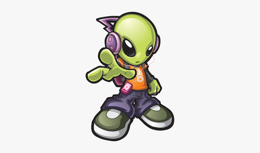 Super Drawing Alien Transparent Png Clipart Free Download - Cool Alien Vector, Transparent Clipart