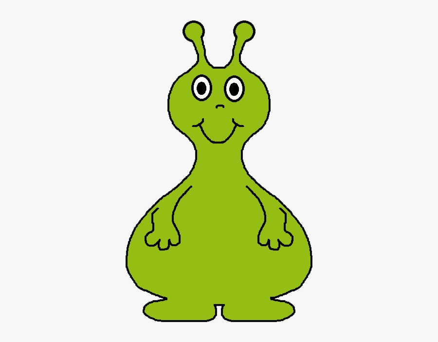 Alien Clipart Boy No Background Transparent Png - Cartoon, Transparent Clipart