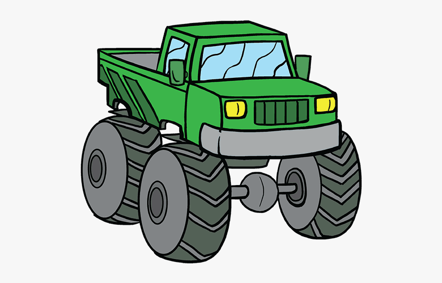 Clip Art Jam Graphic Stock - Clipart Cartoon Monster Truck, Transparent Clipart