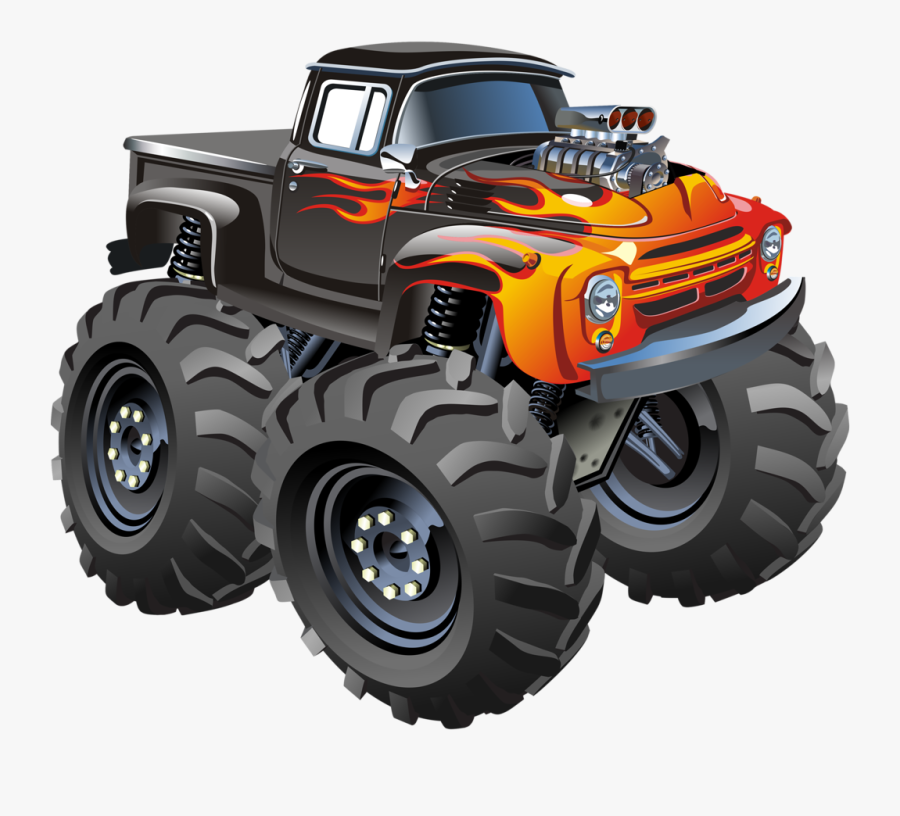 Фото, Автор Soloveika На Яндекс - Monster Truck Vector Png, Transparent Clipart